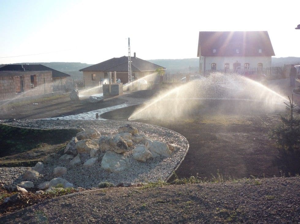 Családi ház öntözőrendszer - Pétfürdő - 3. kép